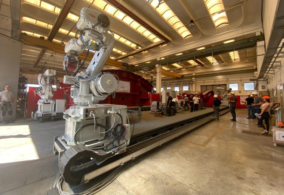 Webuild’s first robot factory to boost tunnel segment output