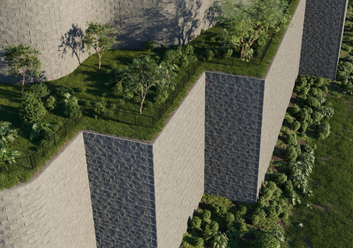 Bigger, stronger, faster: New system transforms retaining wall construction