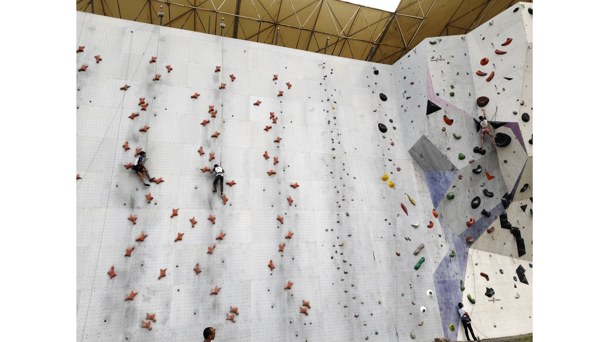 Risdianto Rock Climbing Practice Jakarta Indonesia