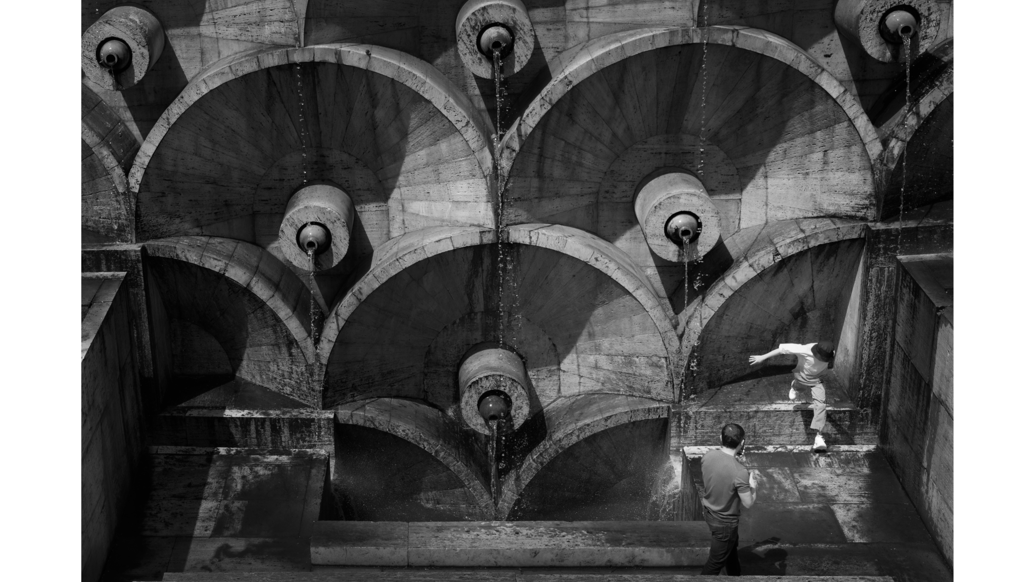 Alice Mangoyan Leap Off he Curve Cascade at Yerevan Armenia