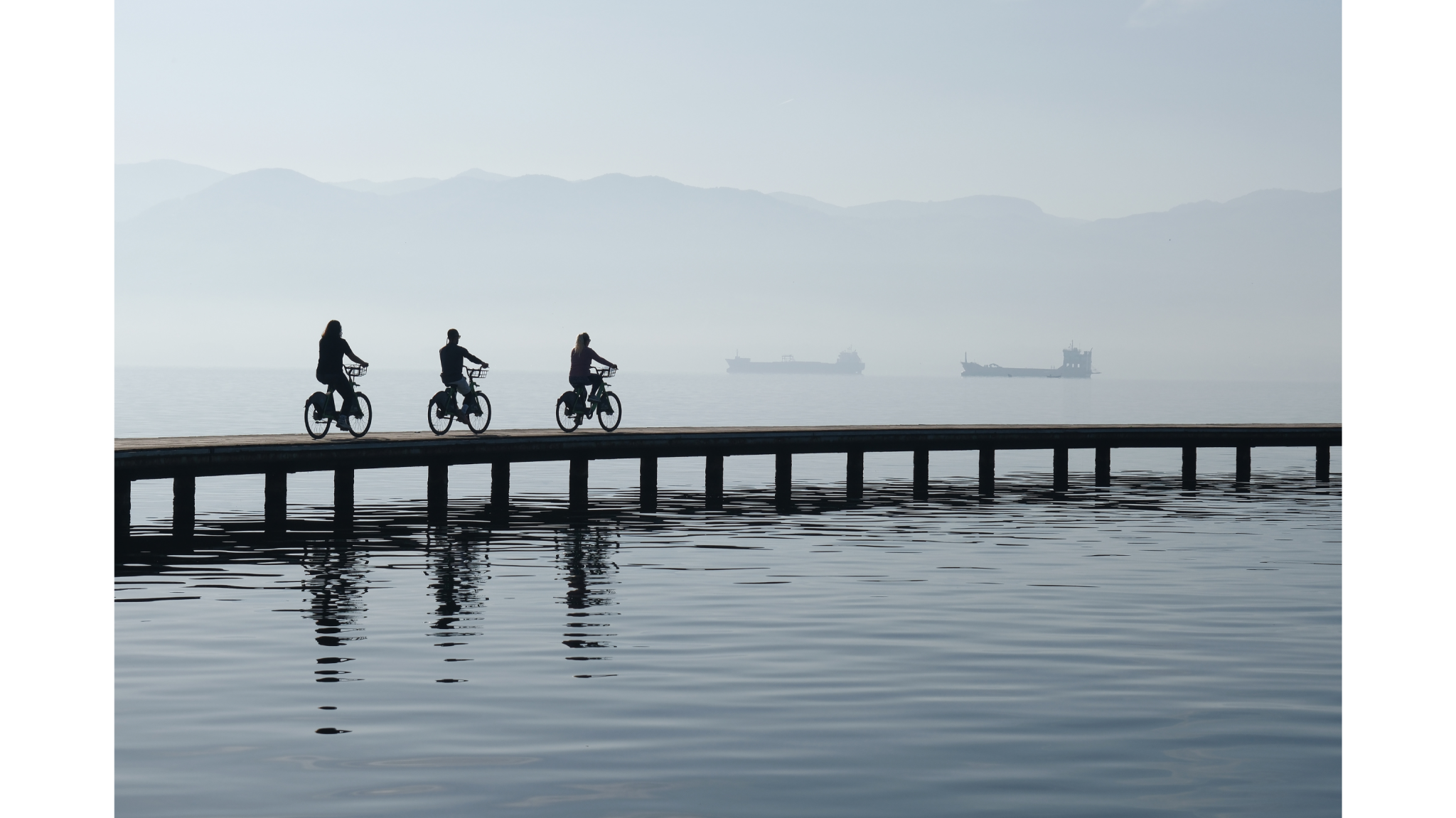 Ihsan Korkut Bicycle Tour on the Pier Kocaeli Turkey