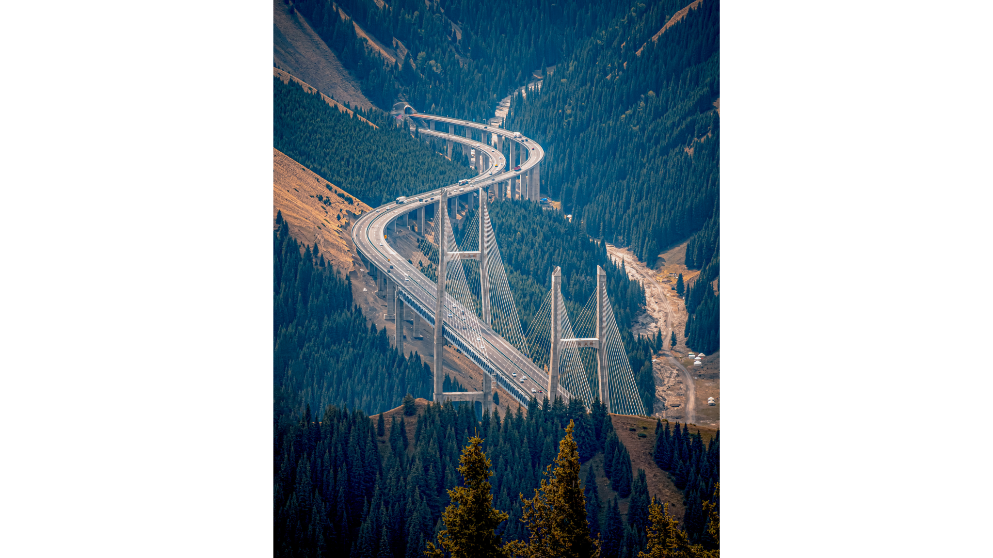 Victor Zhuo The Concrete Spine of the Ili Valley Xinjiang China