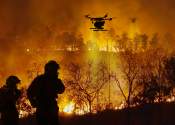 Swarm bodies: why drone fleets are the future of firefighting