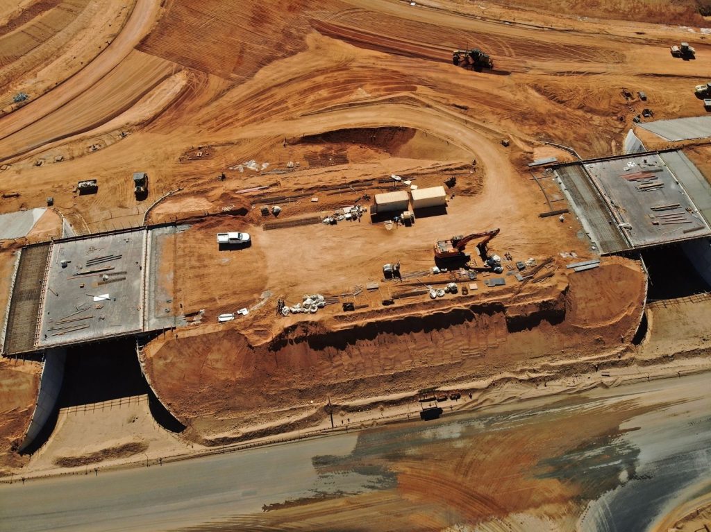 Bridges were connected in June 2025. Image: Pilbara Ports