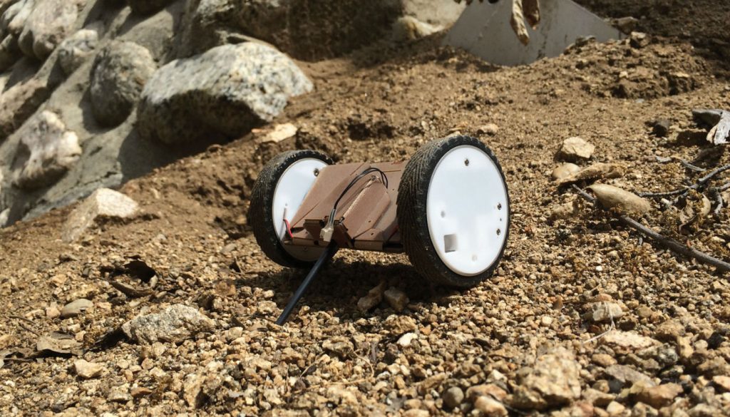 This little origami robot can go where Mars rovers can’t