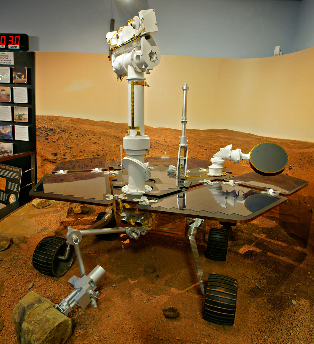Mars rover at the CDSCC
