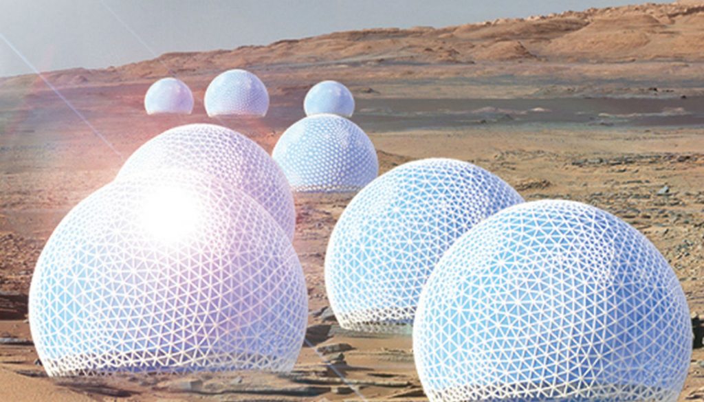 Future Mars explorers might live in these tree-inspired dwellings one day