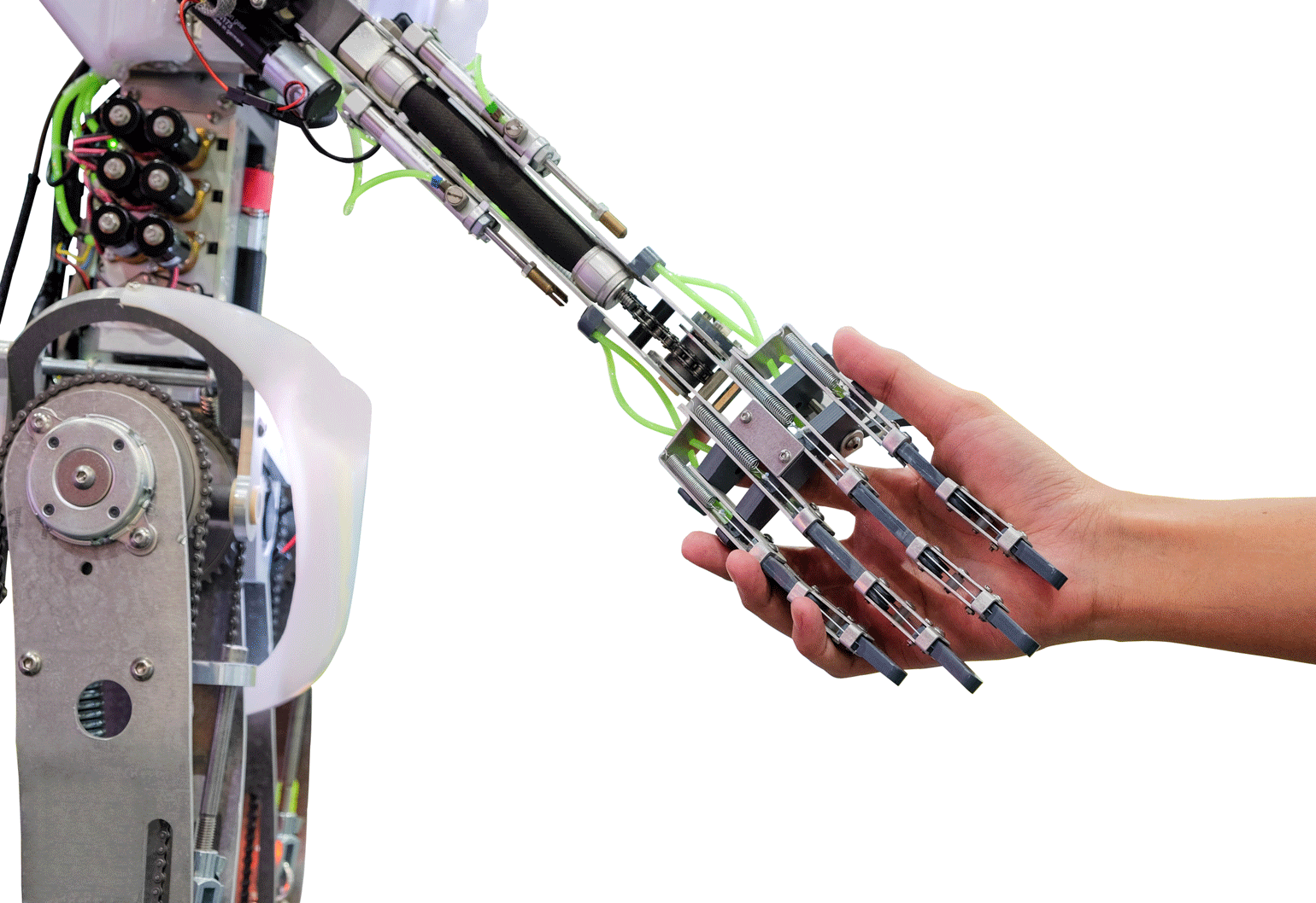 Meet engineers to make robot limbs with a human - Create