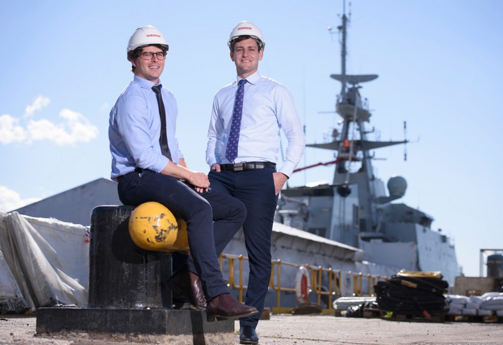 Young engineers take the helm of Australia’s new Global Combat Ships