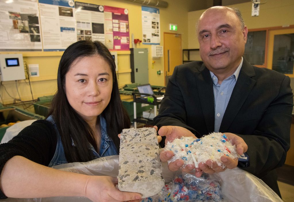 New concrete recipe doubles as a way to recycle medical waste