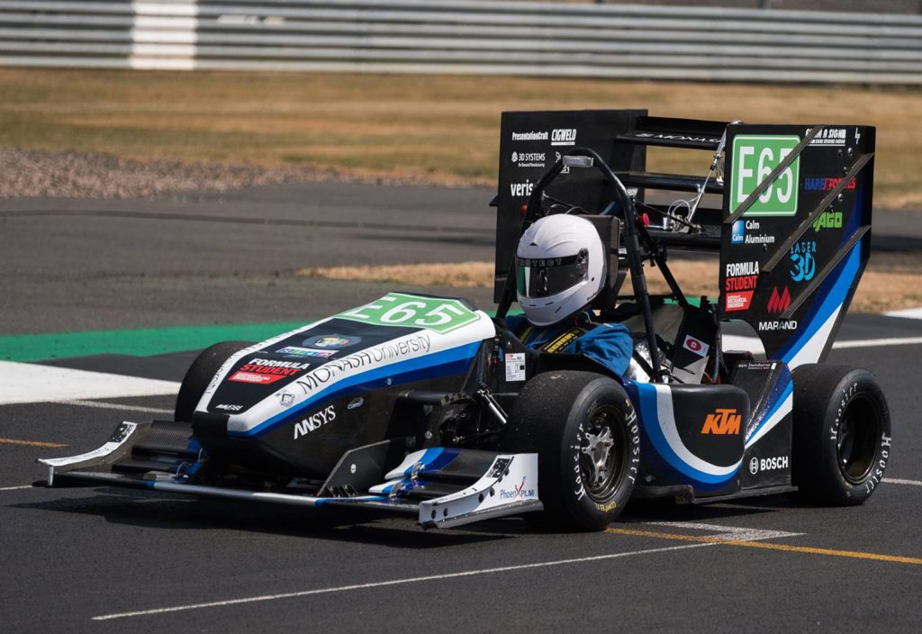 Australian team races to first at the Formula Student UK competition