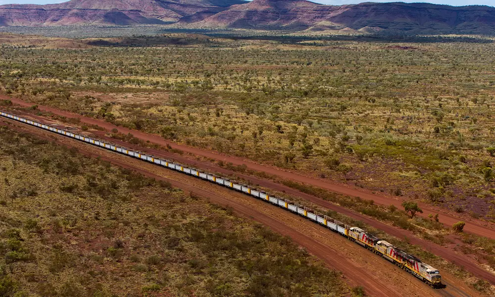 Rio Tinto mining industry autonomous train