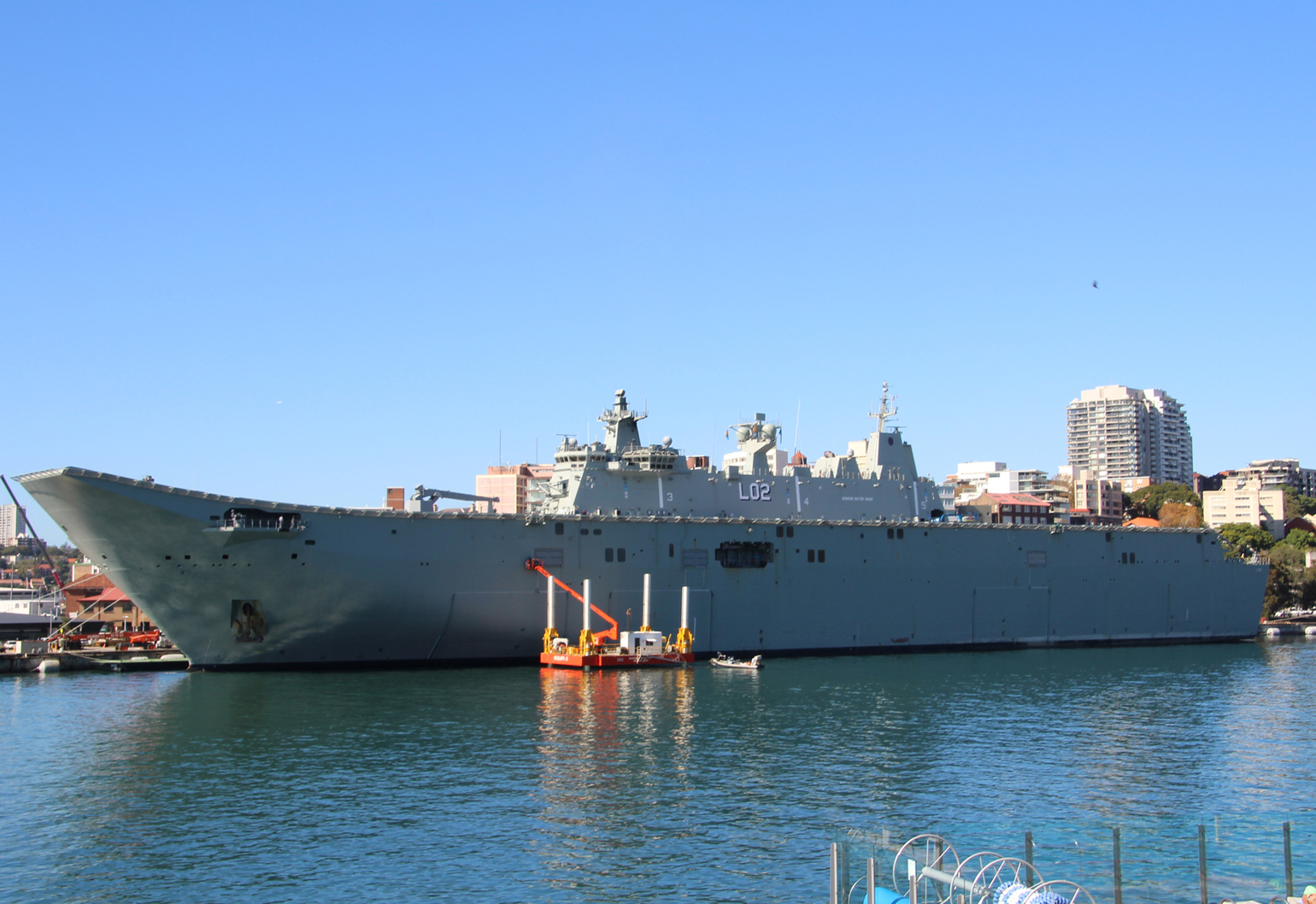 Here's Your Chance To Go Below The Deck Of Australia's Largest Warship ...