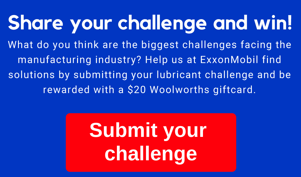 Exxon Mobil lubricant challenge