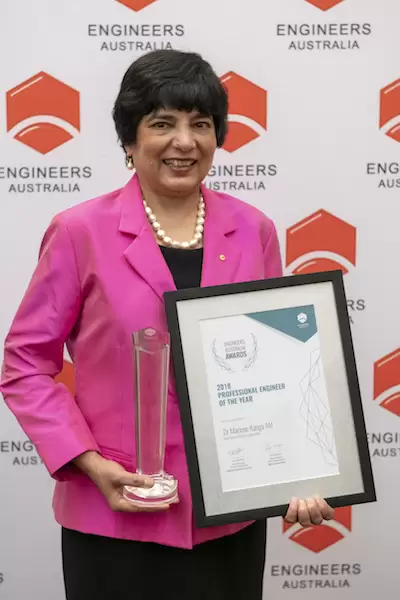 2018 Engineer of the Year Dr Marlene Kanga