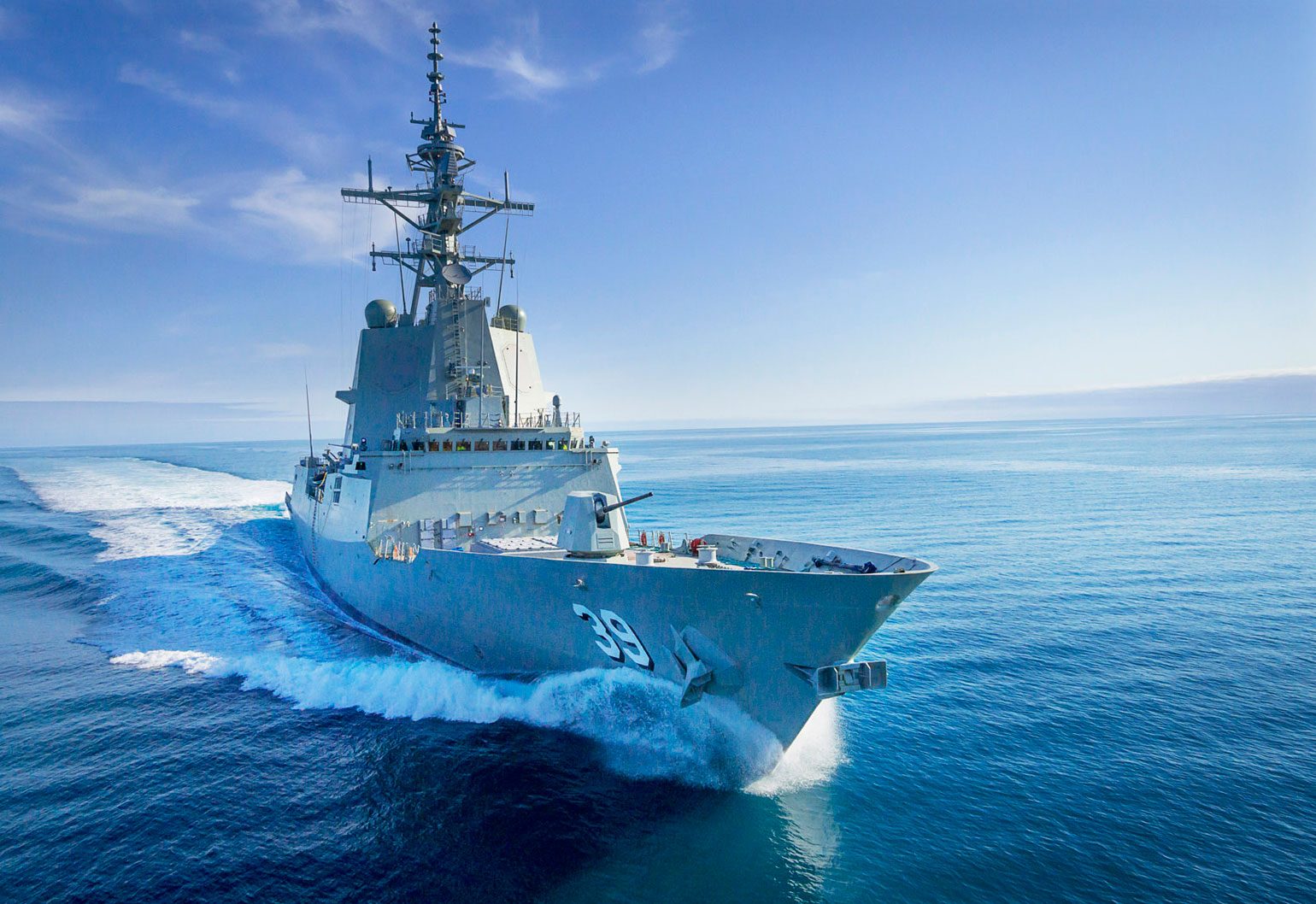 First next-gen warship passes trial run with flying colours