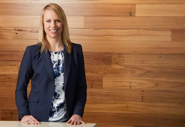 Aurecon's Louise Adams spoke at International Women's Day