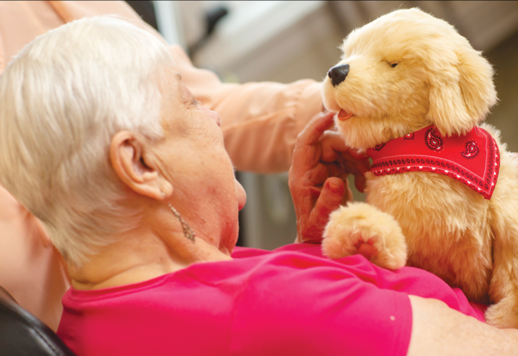 robot pets for therapy