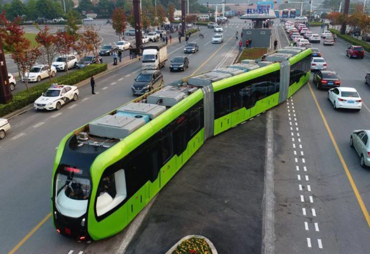 trackless trams