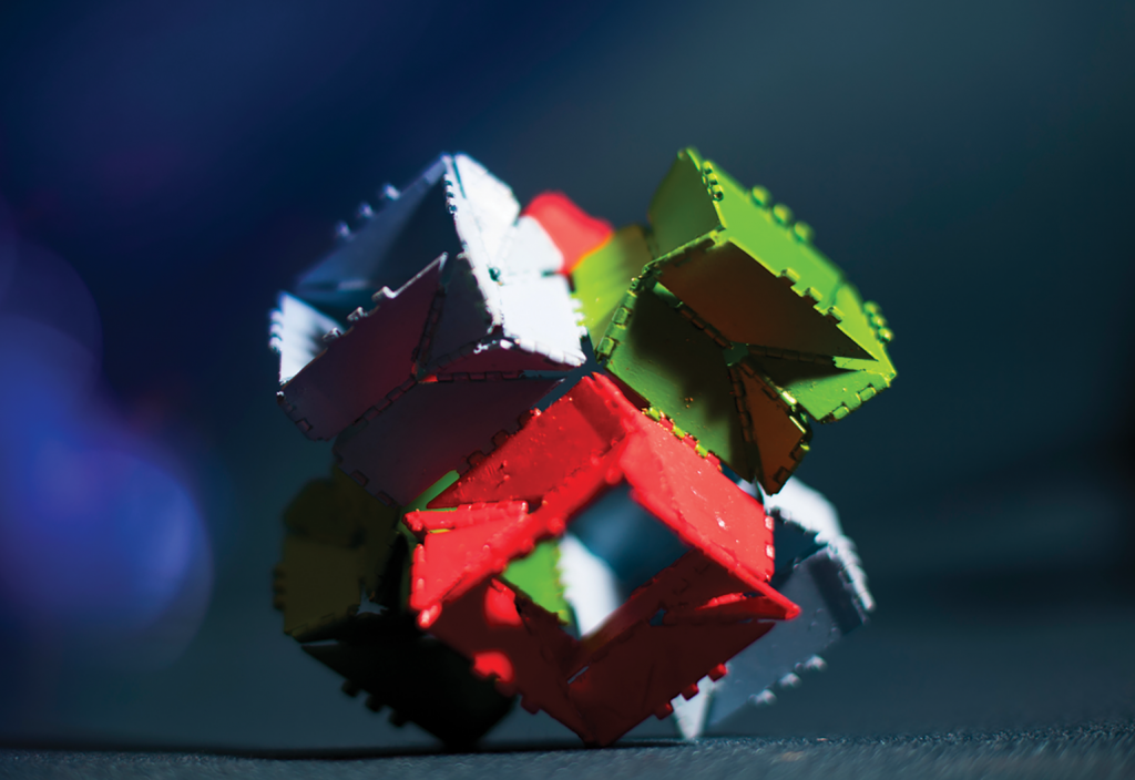 origami inspires metamaterials