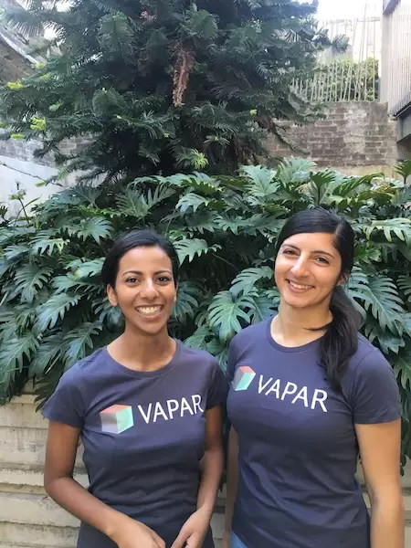 VAPAR Business Manager Amanda Siqueira and Technical Director Michelle Aguilar