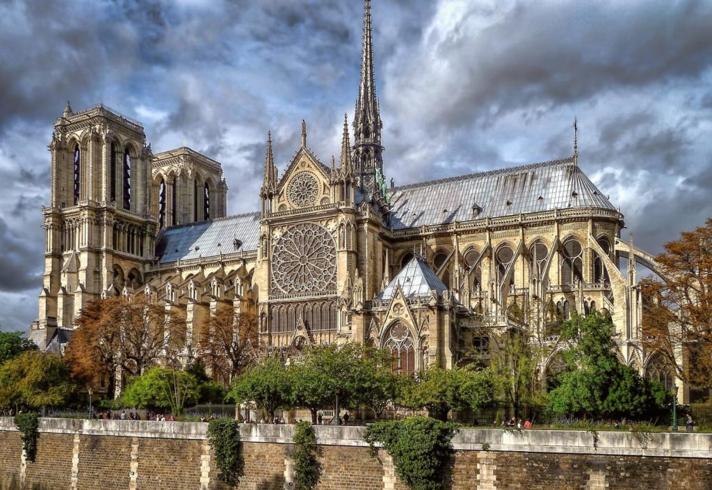 Notre Dame Cathedral before the 2019 fire