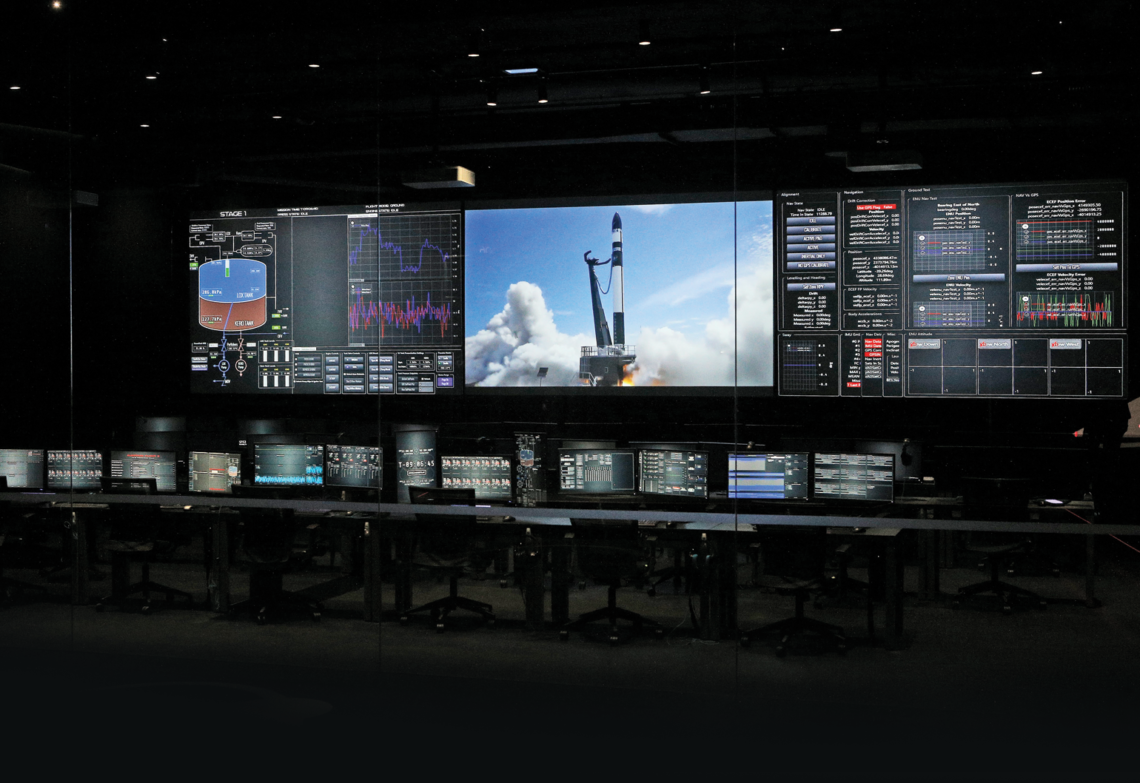 Rocket Lab mission control