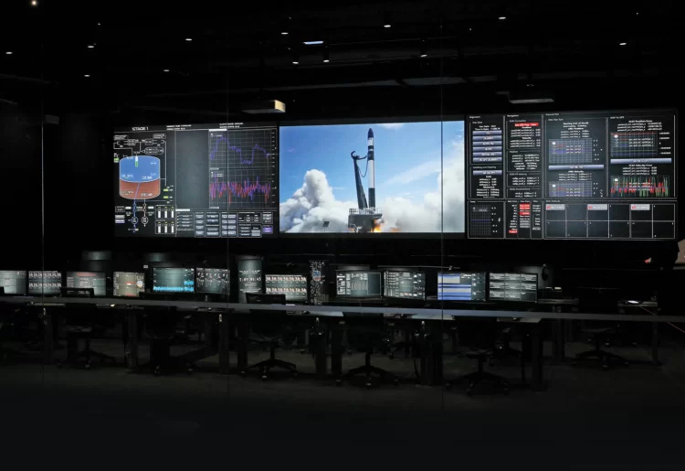 Rocket Lab mission control