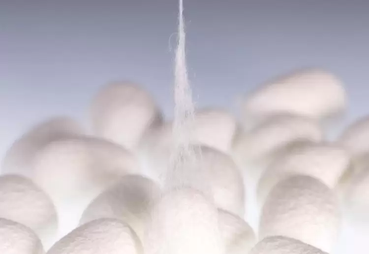 silk-based material helps heal broken hearts