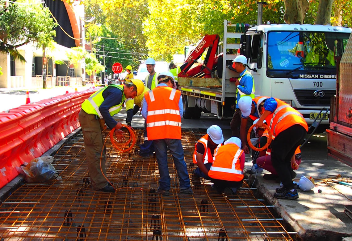 green concrete trial