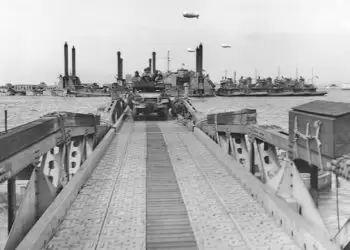 D-Day invasion Mulberry Harbours