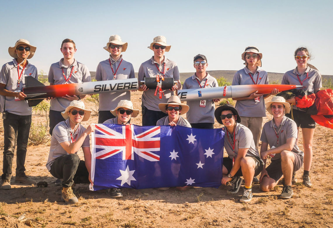 Australian student-built rocket zooms to success at the speed of sound