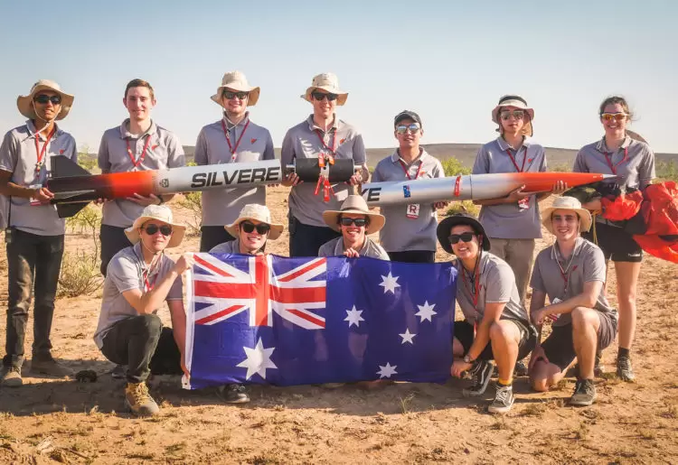 Australian student-built rocket zooms to success at the speed of sound