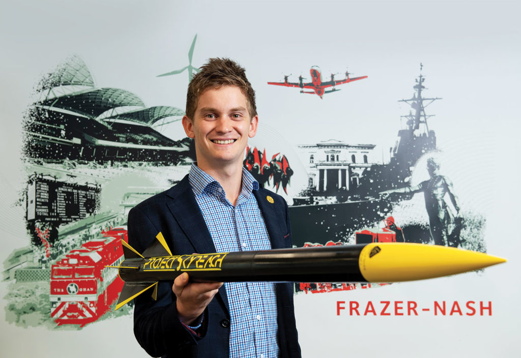 Luke Heffernan, Young Australia Space Leader 2018