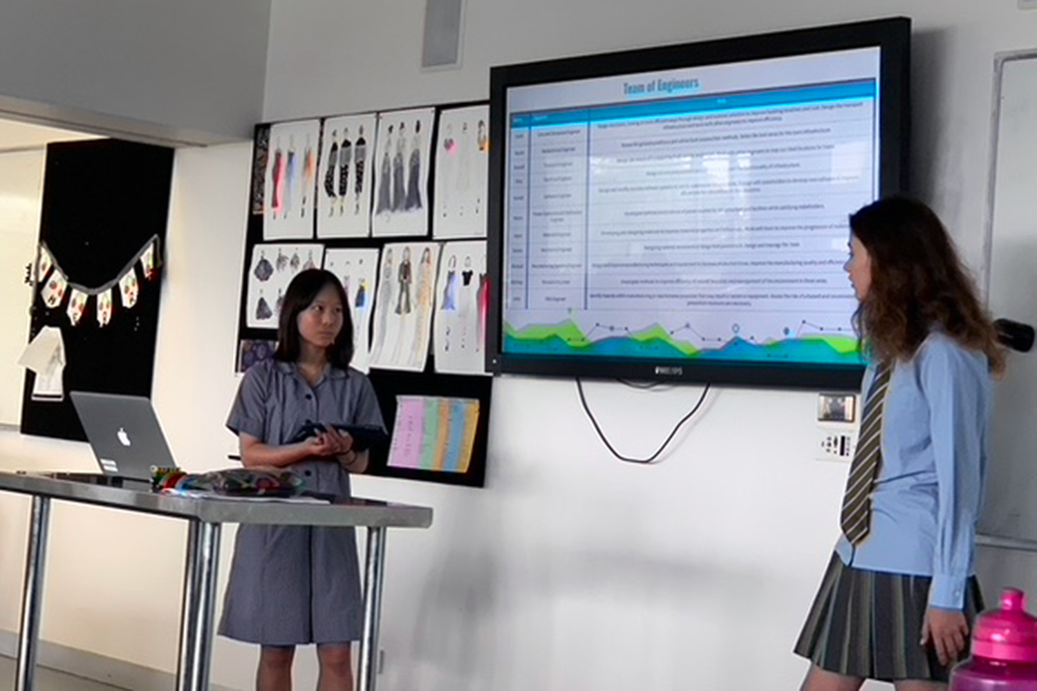 Students are tasked with solving engineering challenges related to population growth in the remote community of Engtown. (Image: Power of Engineering)