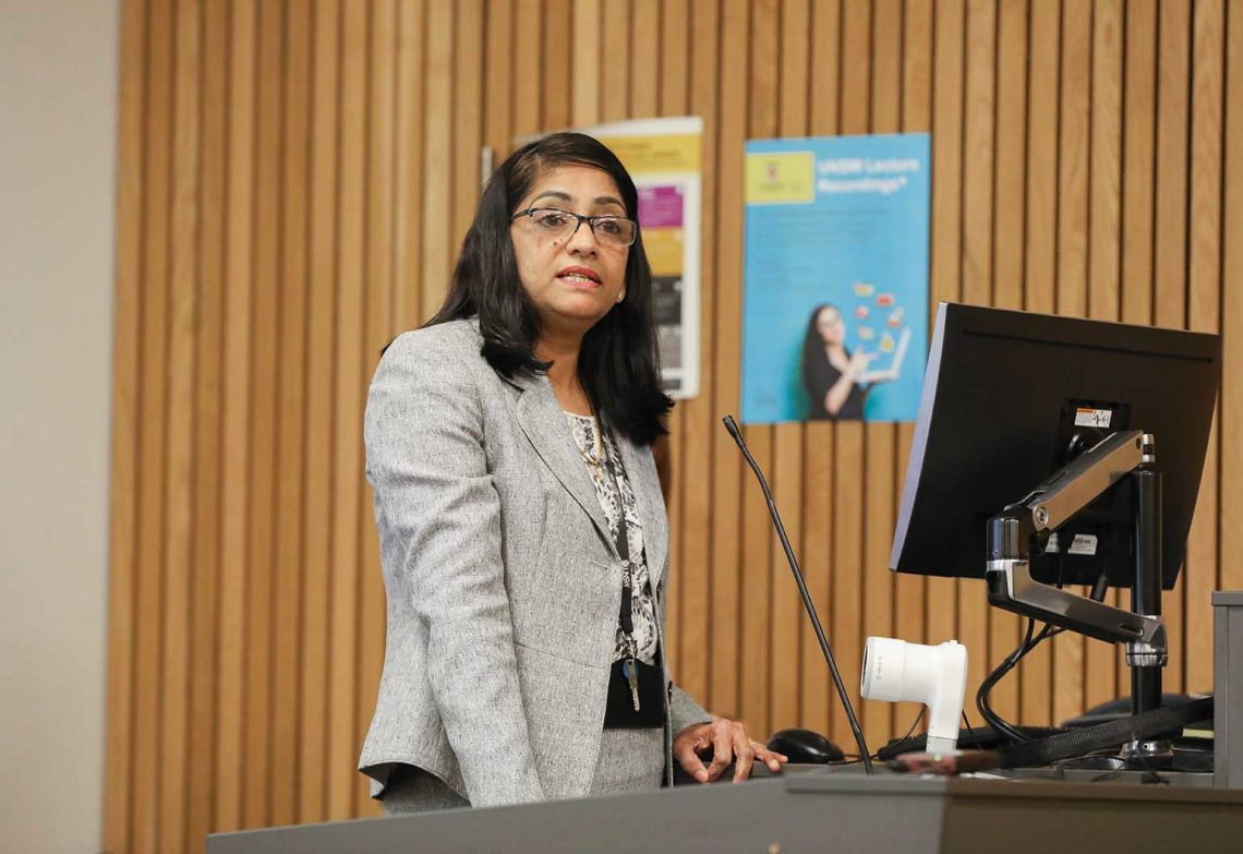 Professor Jayashri Ravishankar.