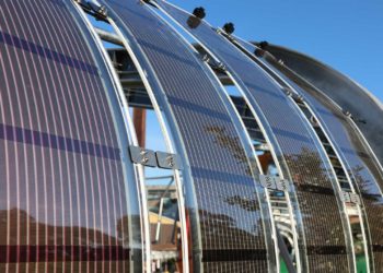 This printed solar installation is a glimpse into the future of power generation
