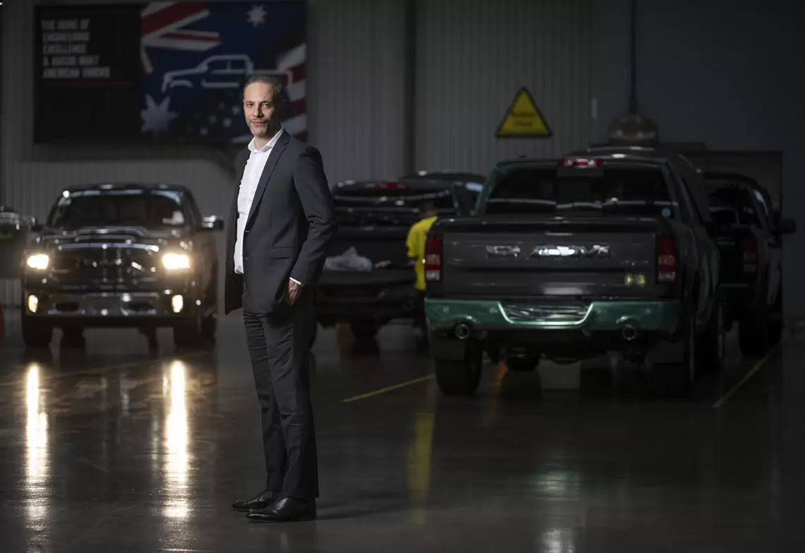 This company takes American trucks and turns them into Aussie utes
