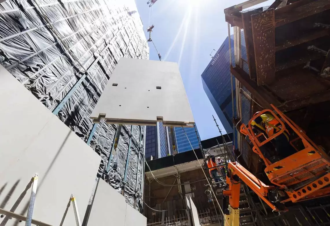 Precast Double Wall brings efficiencies to building projects