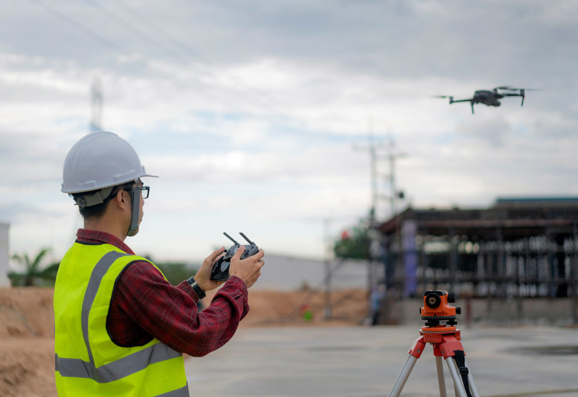 Drones are giving engineers a better view of construction