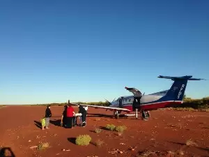 Patient loaded into RFD plane