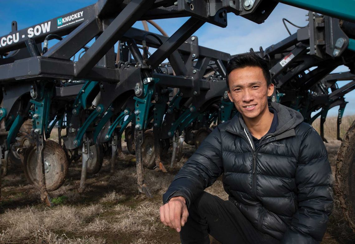 Mechanical engineer Jason Chan.