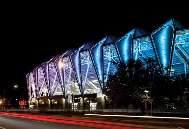 The Queensland Country Bank Stadium opened in February 2020
