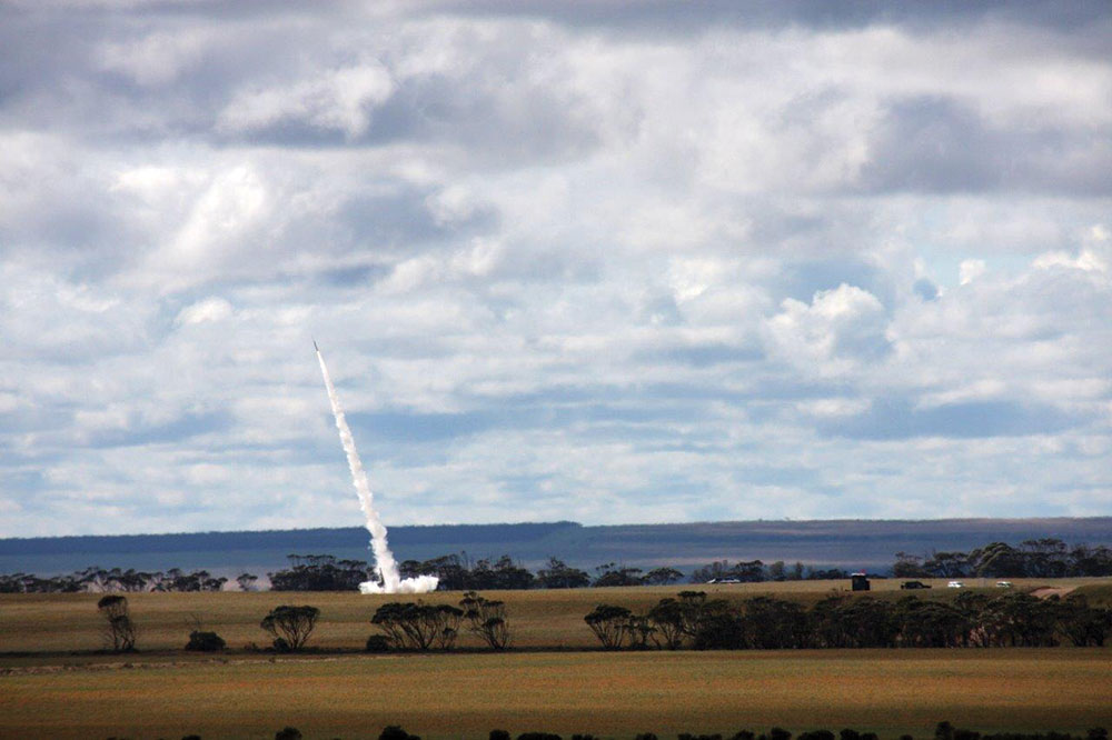 Southern Launch's first successful rocket.