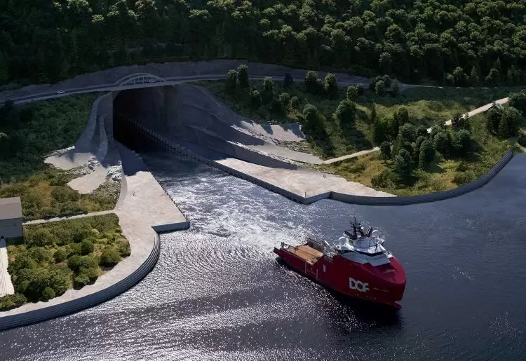 How Norway is building the world’s first full-scale ship tunnel