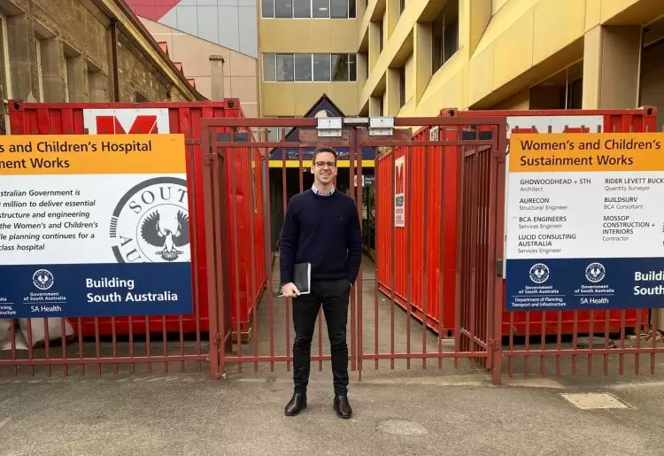 Force Forty Engineers participant Steve Pavloudis MIEAust CPEng is Director of Engineering and Capital Projects for SA's Women’s and Children’s Health Network.