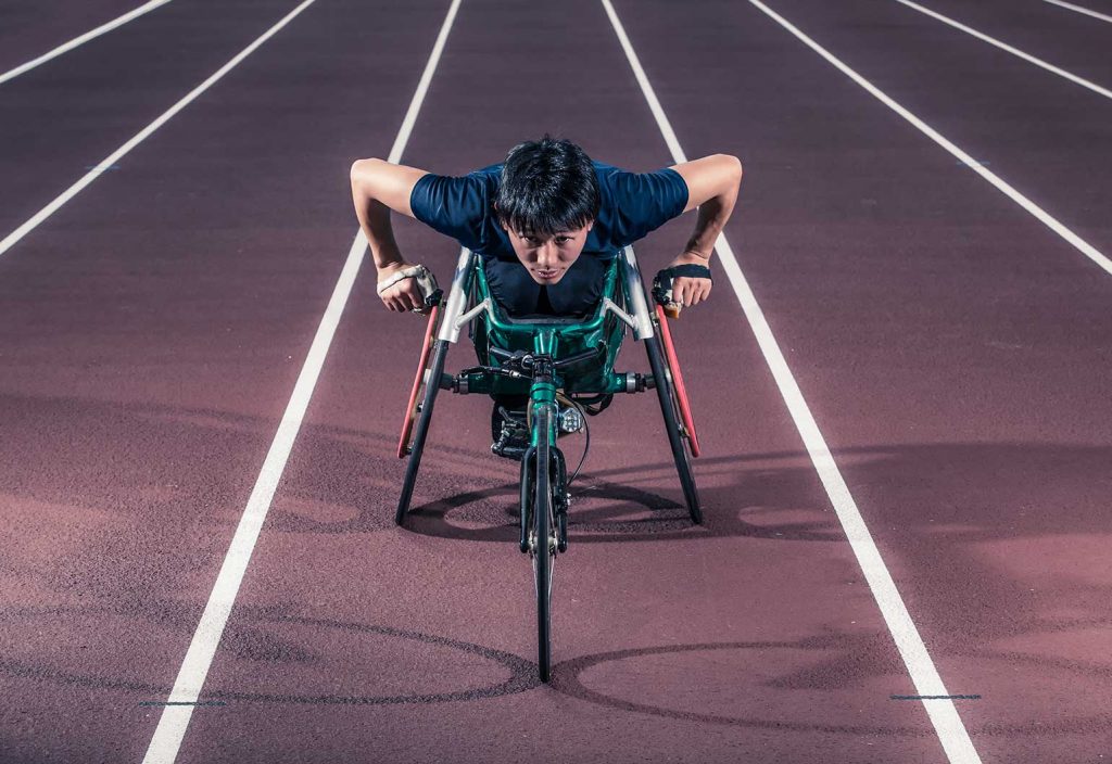 Wheelchair racing gloves designed by an engineering student could give aspiring Paralympians access to gear usually reserved for elite athletes.