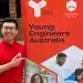 Engineers Australia student ambassador Hardy Hu