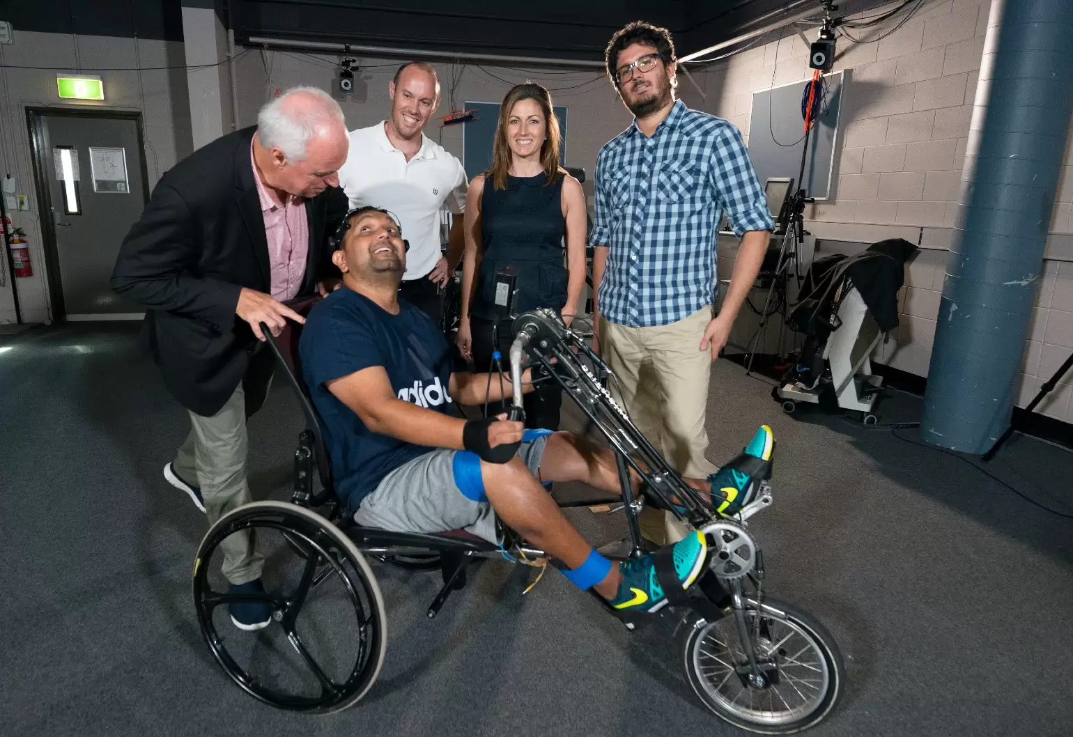 The doctor and engineer helping people with quadriplegia one day walk