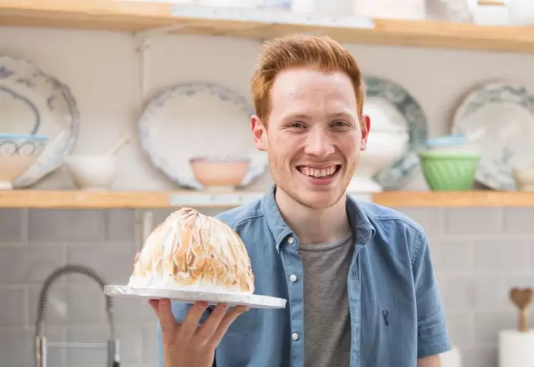 Aerospace engineer and baking enthusiast Andrew Smyth.